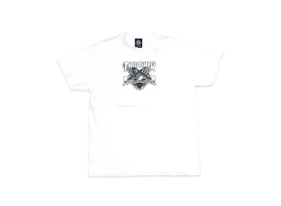 THRASHER x ANTI HERO Eaglegram Tee "White"