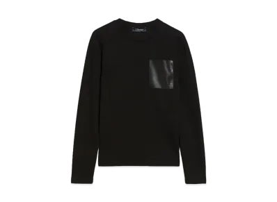 Max Mara Haterei Cotton Jersey T-Shirt "Black"