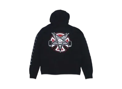 THRASHER x INDEPENDENT Pentagram Cross Pullover Hood "Black"