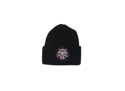 THRASHER x INDEPENDENT Pentagram Cross Long Shoreman Beanie "Black"