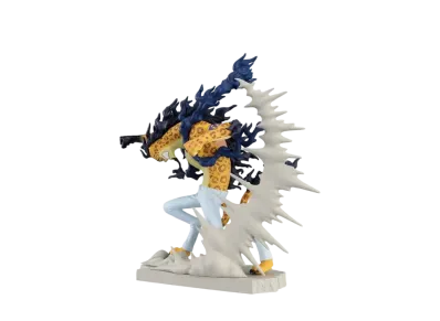 BANPRESTO "SENKOUZEKKEI" -ONE PIECE- ROB LUCCI Cat-Cat Fruit Model: Laopard arousal forme