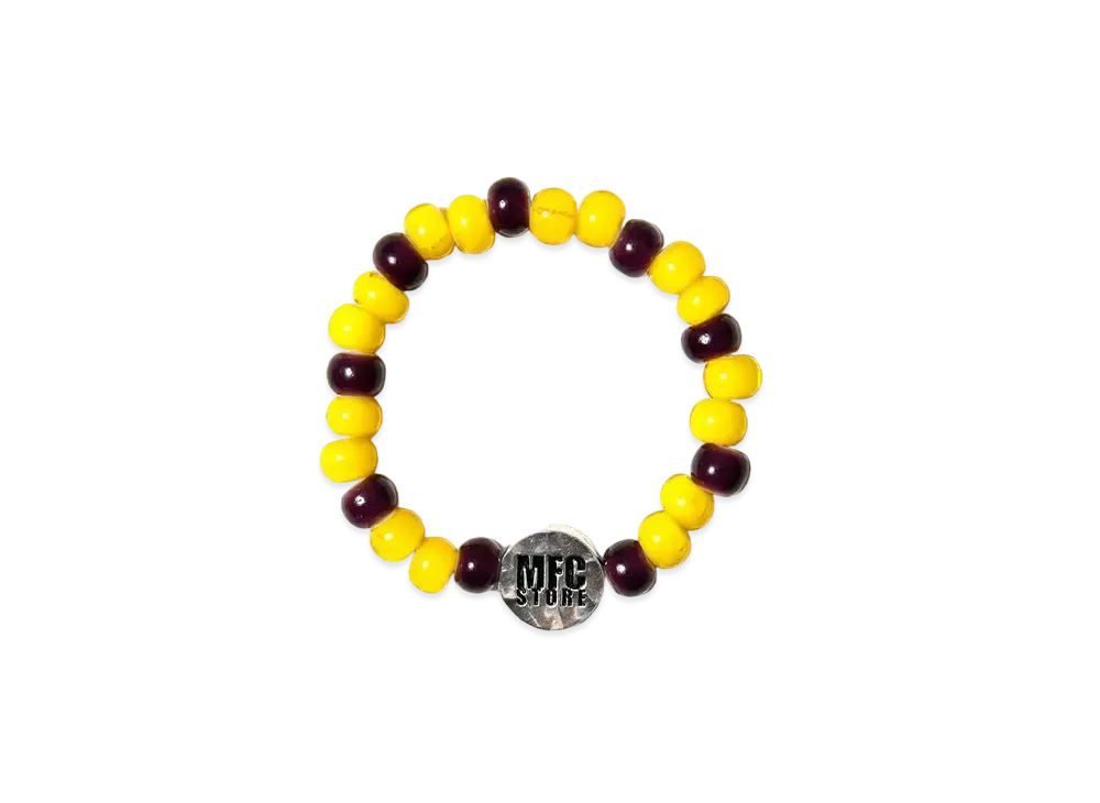 MFC STORE x GARNI Beads Bracelet No.1 "Yellow/Purple"