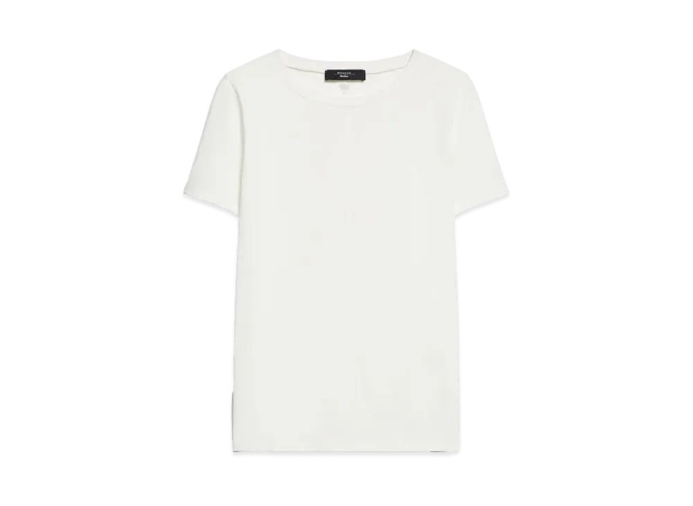 Max Mara Murthy B Cotton Jersey T-shirt "White"