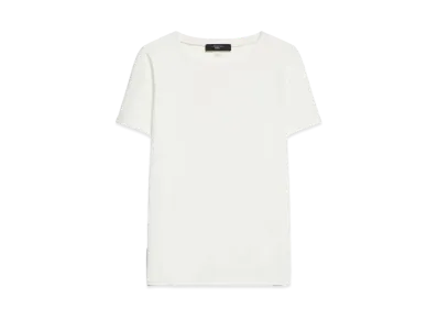 Max Mara Murthy B Cotton Jersey T-shirt "White"