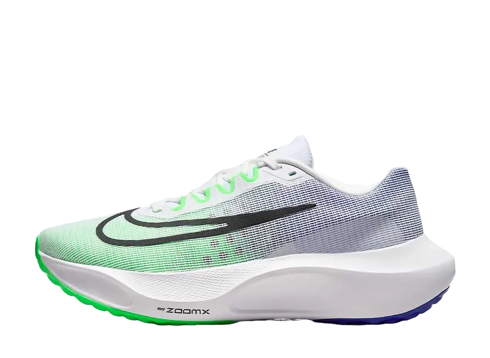 ナイキ ズームフライ5 "ホワイト/グリーンストライク/レーサーブルー/ブラック"