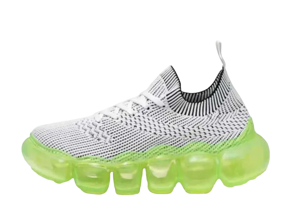 grounds JEWELRY FOG "White Black/Neon Yellow"