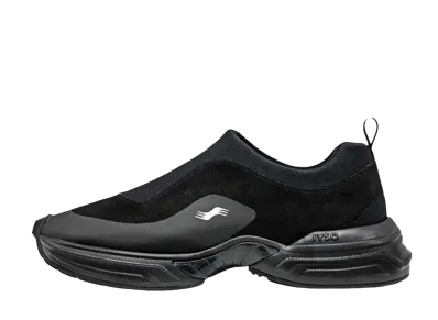 IYSO Y-MOC SUEDE + NEOPRENE / LINING : NEOPRENE "CARBON"