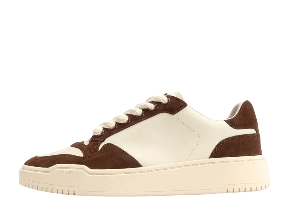 FOOT INDUSTRY Urban Basketball Sneaker "Off-white/brown"
