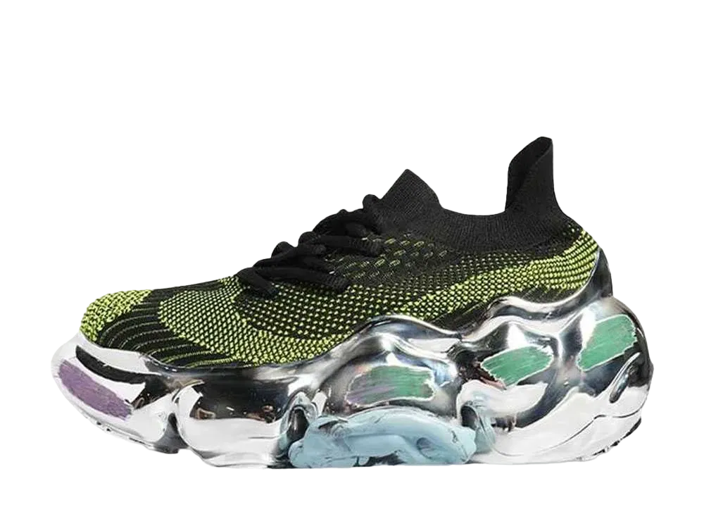 grounds MOOPIE CHROME SCRATCH "BLACK NEON/CHROME"