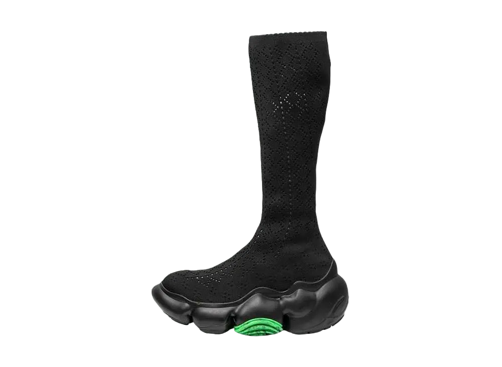 grounds MOOPIE LACE LONG "BLACK/BLACK"