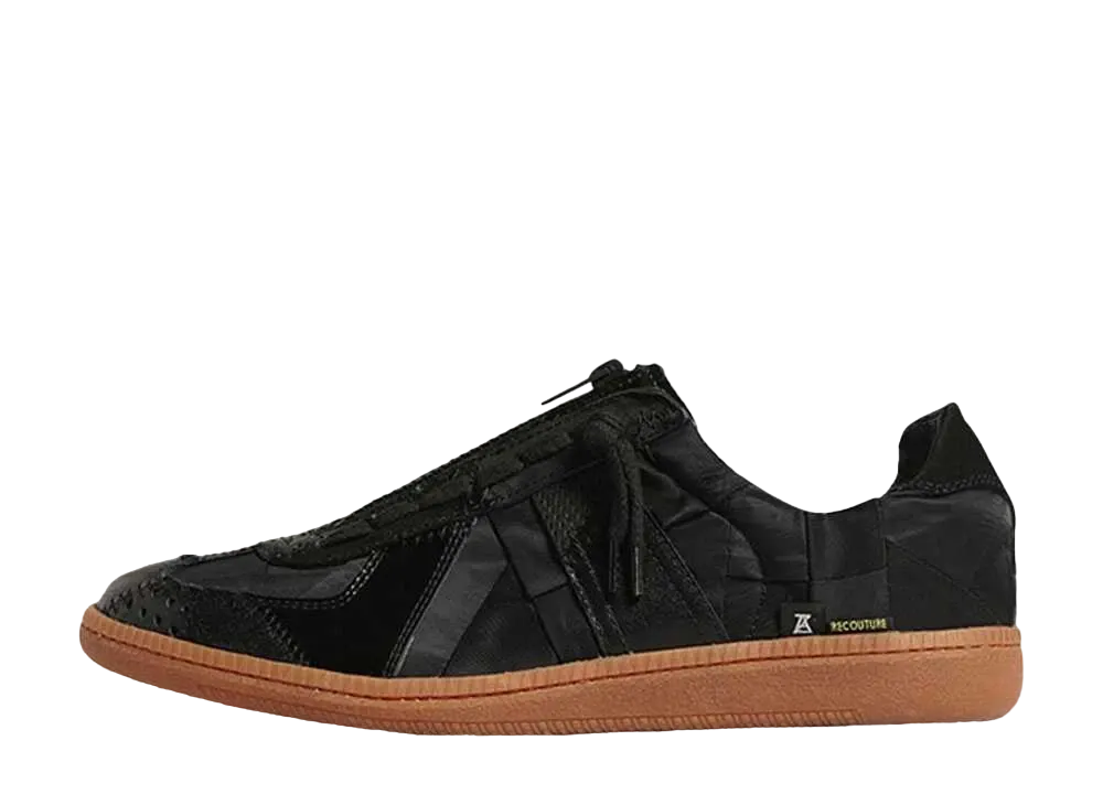 RECOUTURE x ANREALAGE PATCHWORK GERMAN TRAINE "BLACK"
