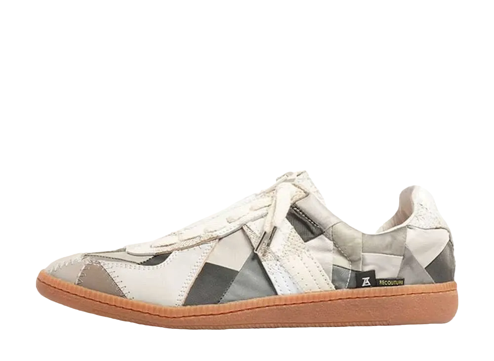 RECOUTURE x ANREALAGE PATCHWORK GERMAN TRAINE "GRAY"