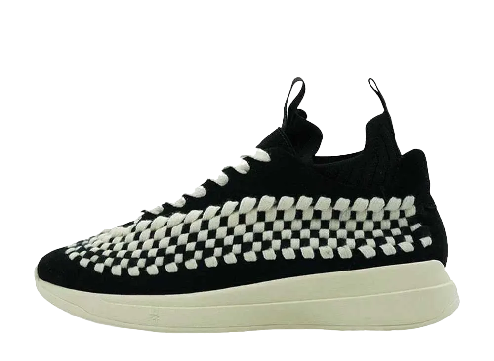 FOOT INDUSTRY Sox Hike Sneaker Knitting "ANTHRACITE/CREAM WHITE"