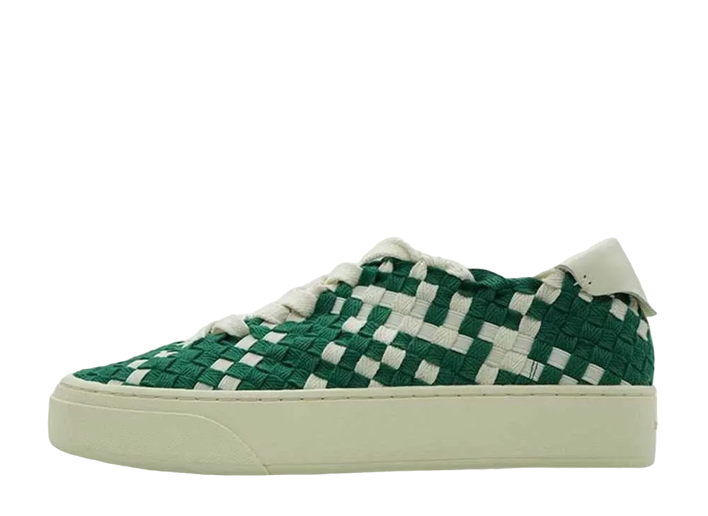 FOOT INDUSTRY Skate Sneaker Knitting "AMAZON/CREAM WHITE"