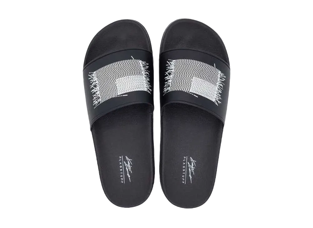 F-LAGSTUF-F STAR&BARS SANDAL(xkosuke kawamura) "BLACK"