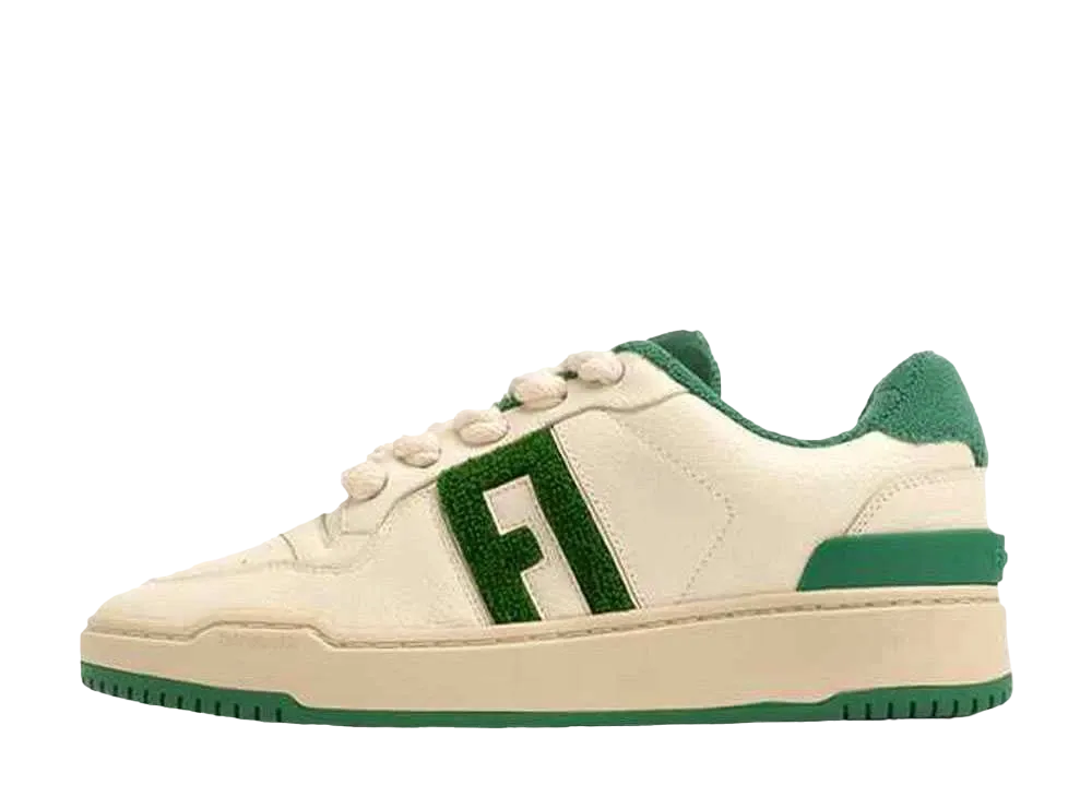 FOOT INDUSTRY Rope Skate Sneaker "Off-white/Green"