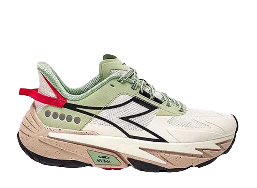 Diadora EQUIPE SESTRIERE-XT "WHISPER WHITE/BLACK/QUIET GREEN"