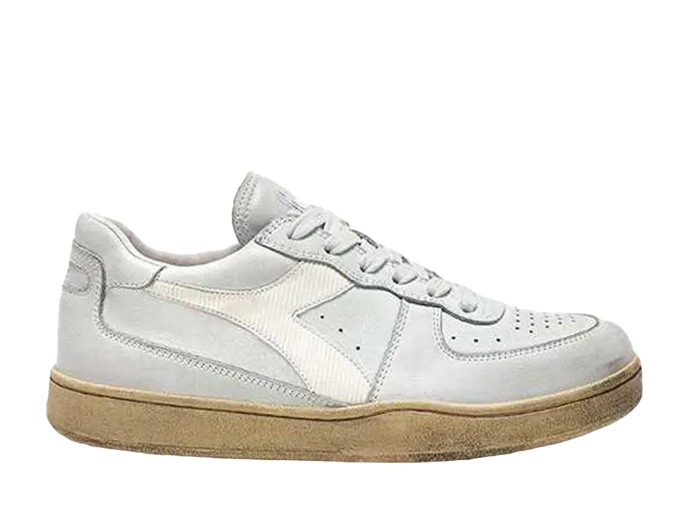Diadora MI BASKET LOW USED "WHITE/WHITE"