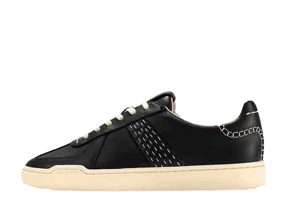 FOOT INDUSTRY Irregular Stitch German Trainer "Black"