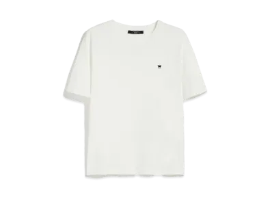 Max Mara Deodara Cotton Jersey T-shirt "White"
