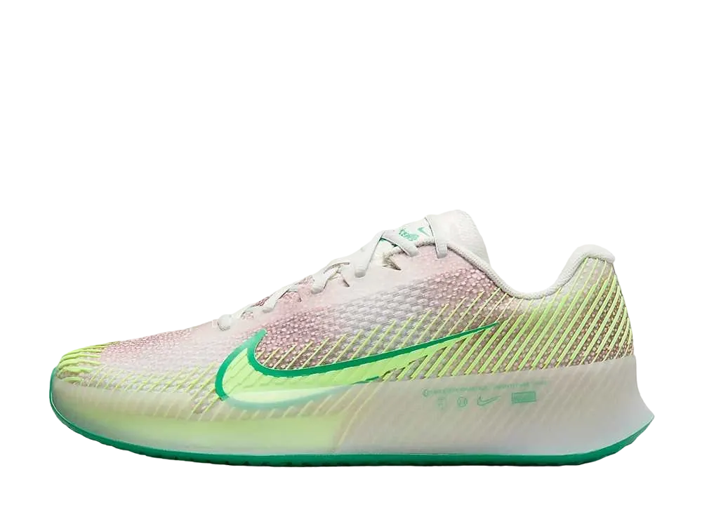 ナイキ コート エアズーム ヴェイパー 11 プレミアム "ファントム/スタジアムグリーン/ベアリーボルト"