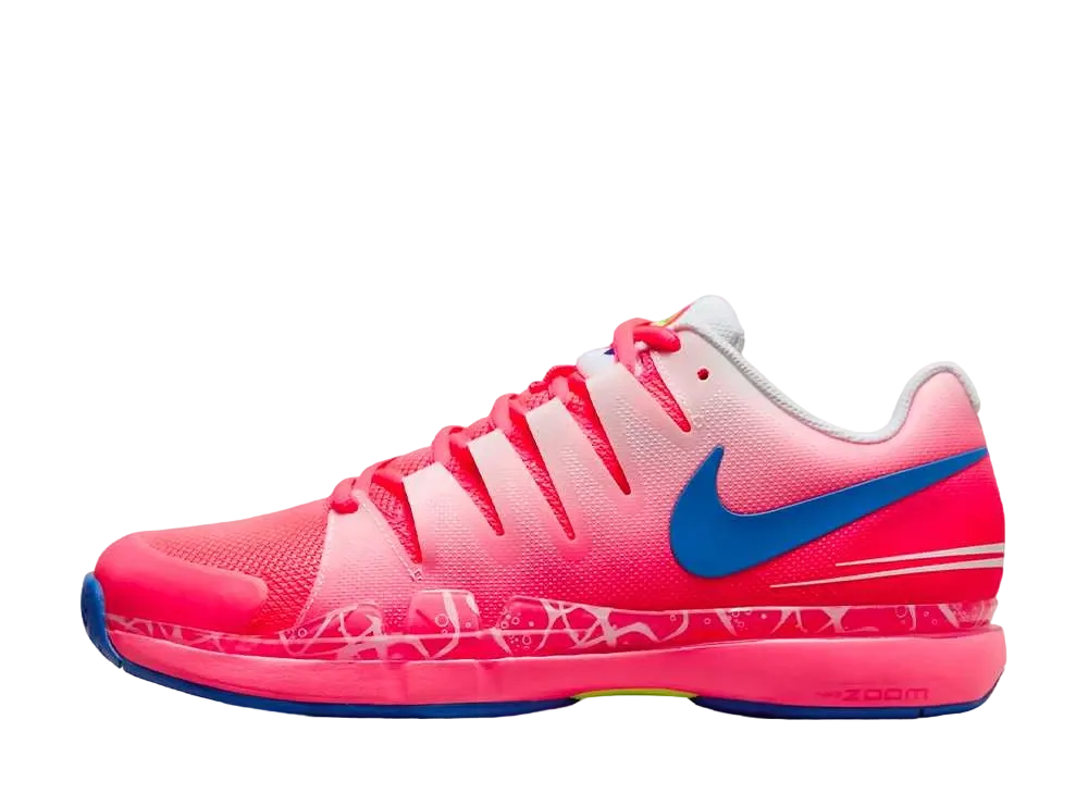 ナイキ コート エアズーム ヴェイパー 9.5 ツアー "ホットパンチ/ボルト/ホワイト/レーサーブルー"