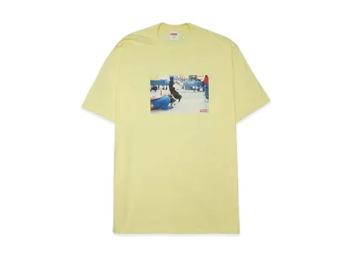 Supreme Great White Way Tee "Pale Yellow"