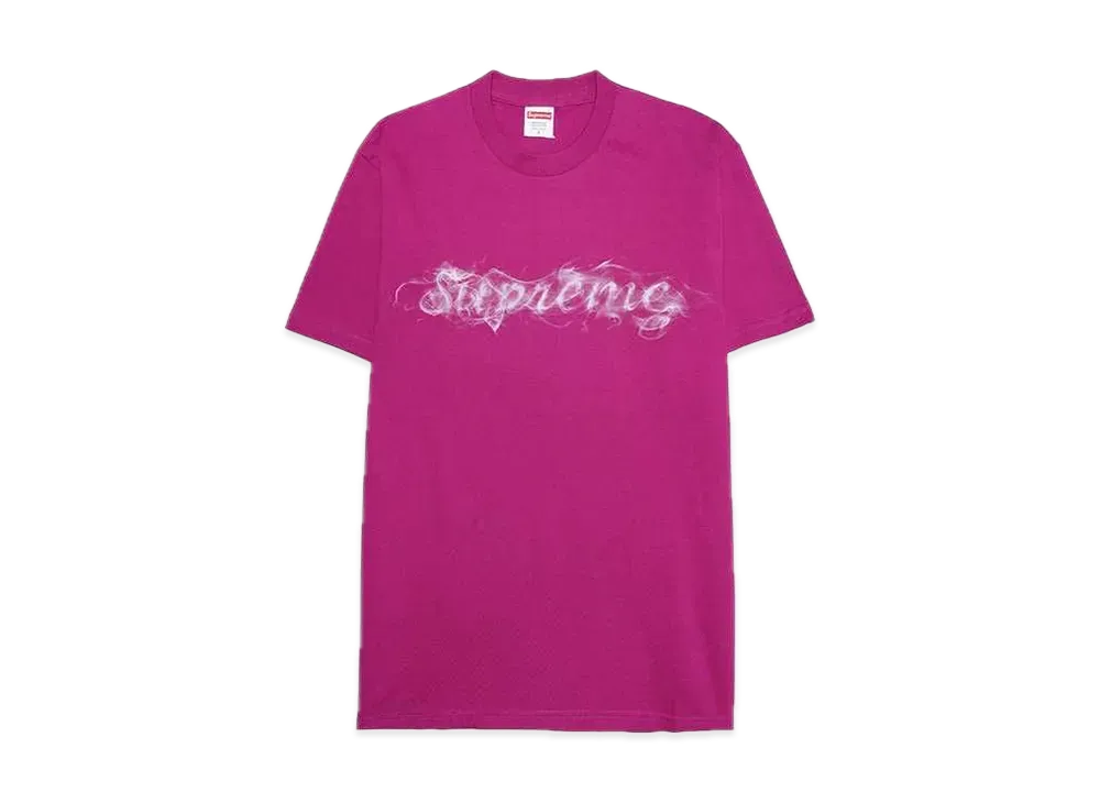Supreme Smoke Tee "Magenta"