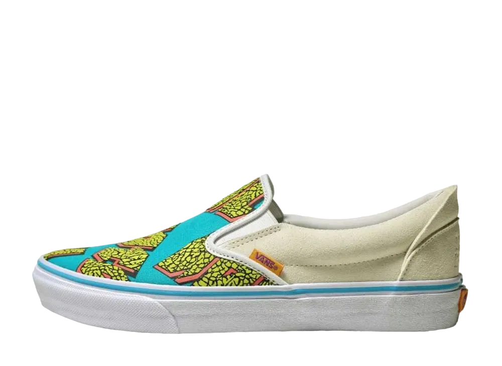 NATAL DESIGN × Vans Lindor Slip-On "Turquoise"
