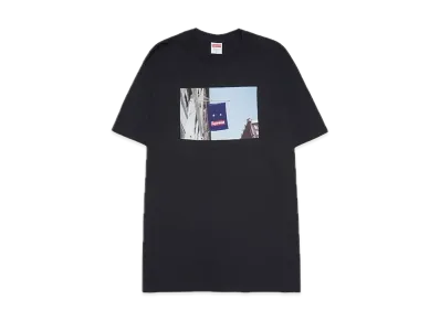 Supreme Banner Tee "Black"