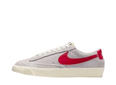 Nike Women's Blazer Low '77 Vintage "Photon Dust/Red"