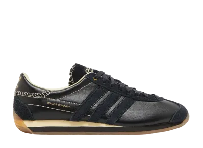 Wales Bonner × adidas Country "Black/Core Black/Easy Yellow"