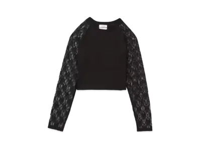 LAGUA GEM x atmos pink Raglan Tee "Black"