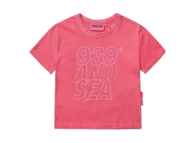 WIND AND SEA x ARCHIVE BOLD Compact T-shirts "Pink"