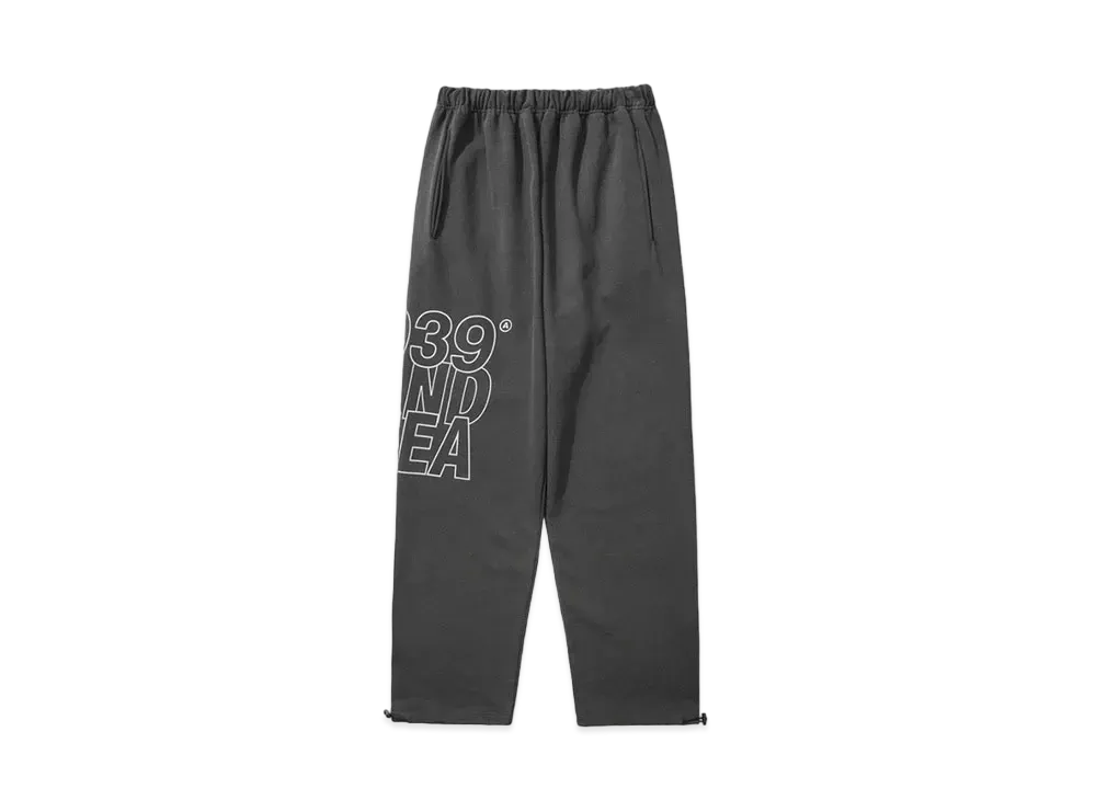 WIND AND SEA x ARCHIVE BOLD Sweat Pants "Charcoa"