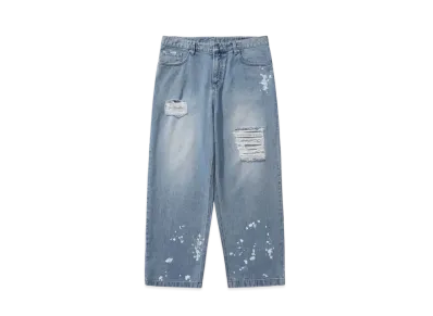 WIND AND SEA x ARCHIVE BOLD Denim Pants "Light Blue"