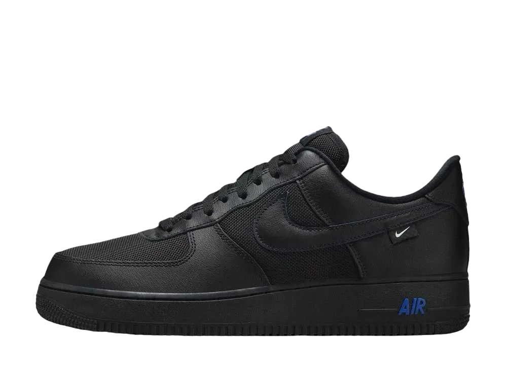 ナイキ エアフォース1 ロー 07 "ブラック/ブラックアストロノミーブルー"