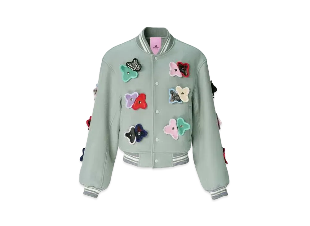 ANREALAGE Homme x Nori Enomoto Stadium Jumper "Blue Gray"