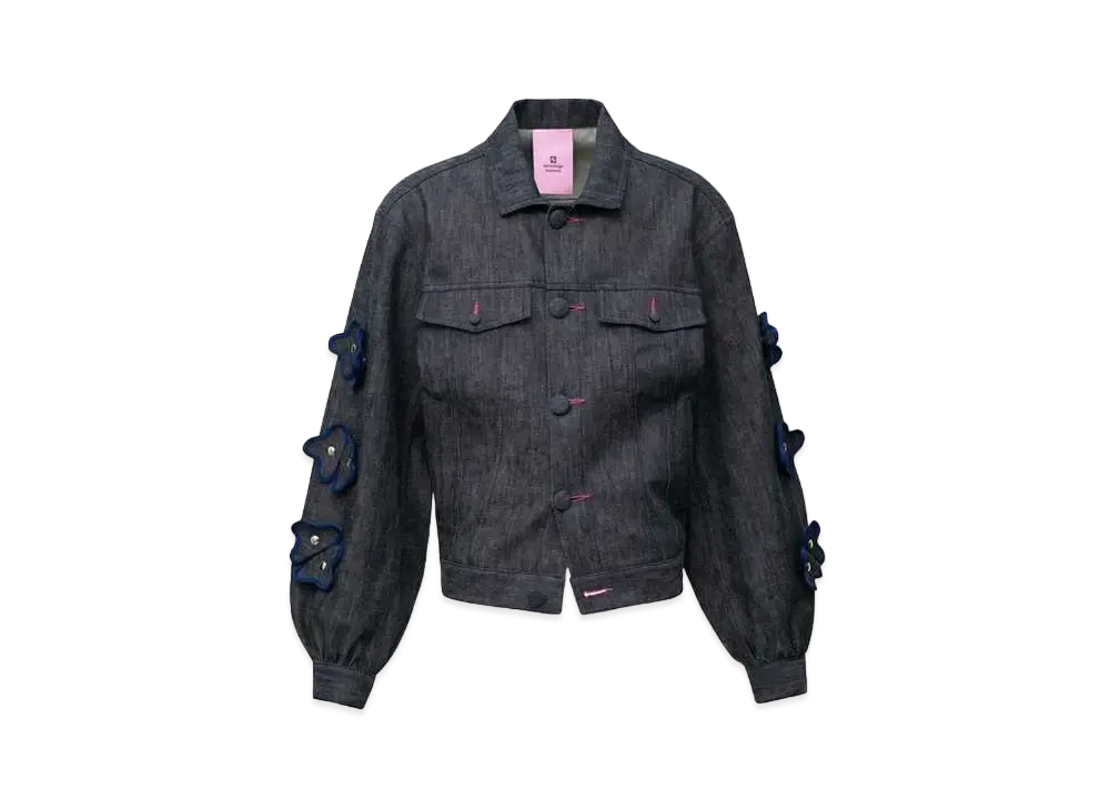 ANREALAGE Denim Jacket "Indigo"