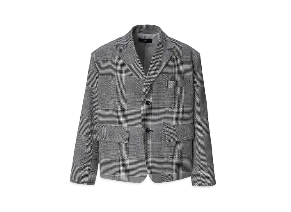 ANREALAGE Fade Lapel Tailored Jacket "Gray"