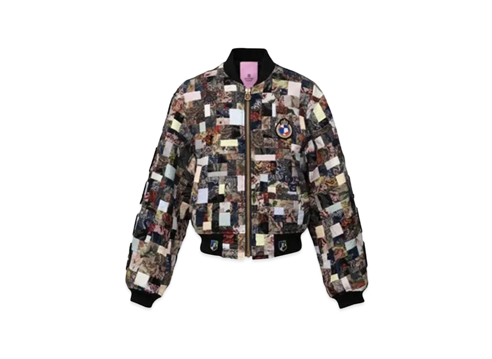 ANREALAGE Patchwork Gobelin Blouson "Colorful"