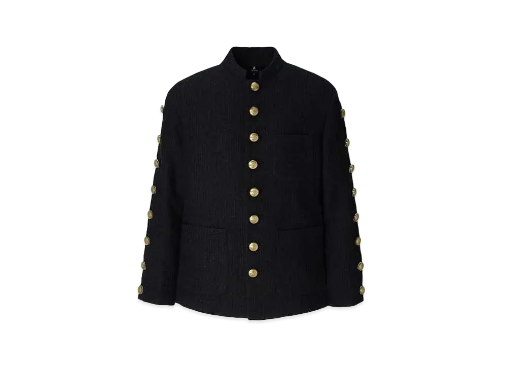 ANREALAGE Mao Collar Button jacket "Black"