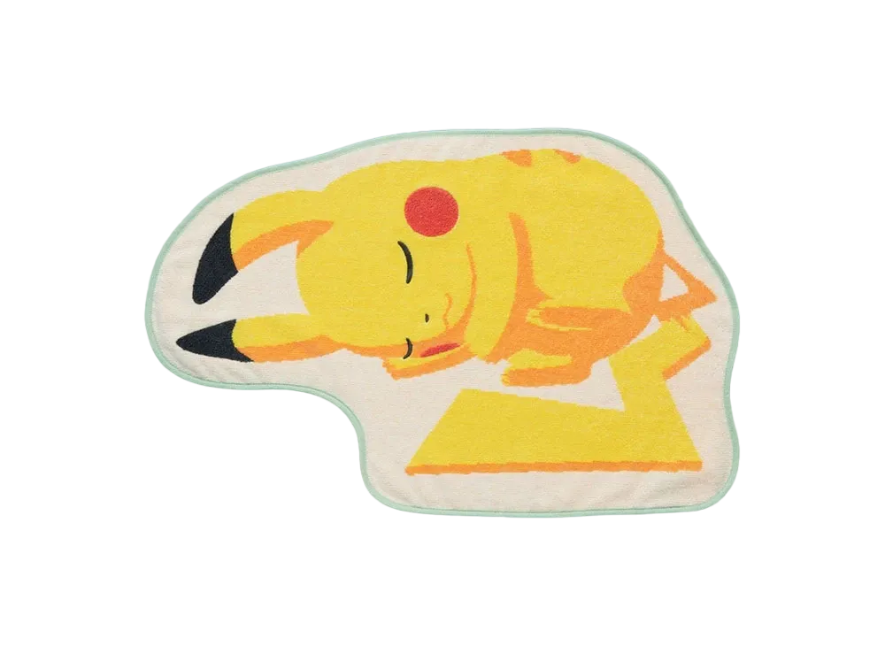 Pokemon Sleep x Family Mart Pikachu Mini Blanket
