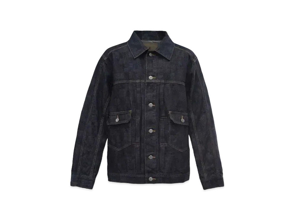 ANREALAGE AZ Omni Directional Sleeve Denim Jacket "Indigo"