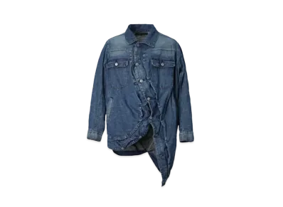 ANREALAGE Ball AZ Wash Denim Jacket "Light Indigo"