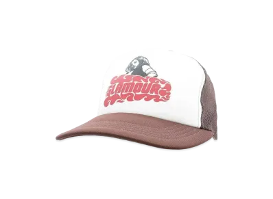 HYSTERIC GLAMOUR Vixen Girl Mesh Cap "Brown"