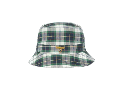 Barbour Oxbridge Tartan Bucket Hat "Blue"