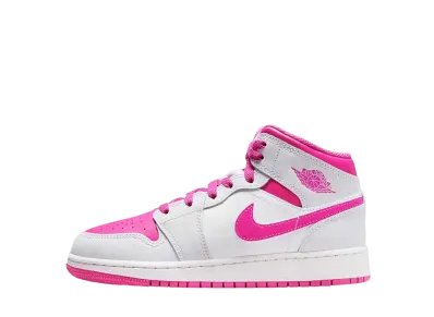 Nike GS Air Jordan 1 Mid "Fire Pink"