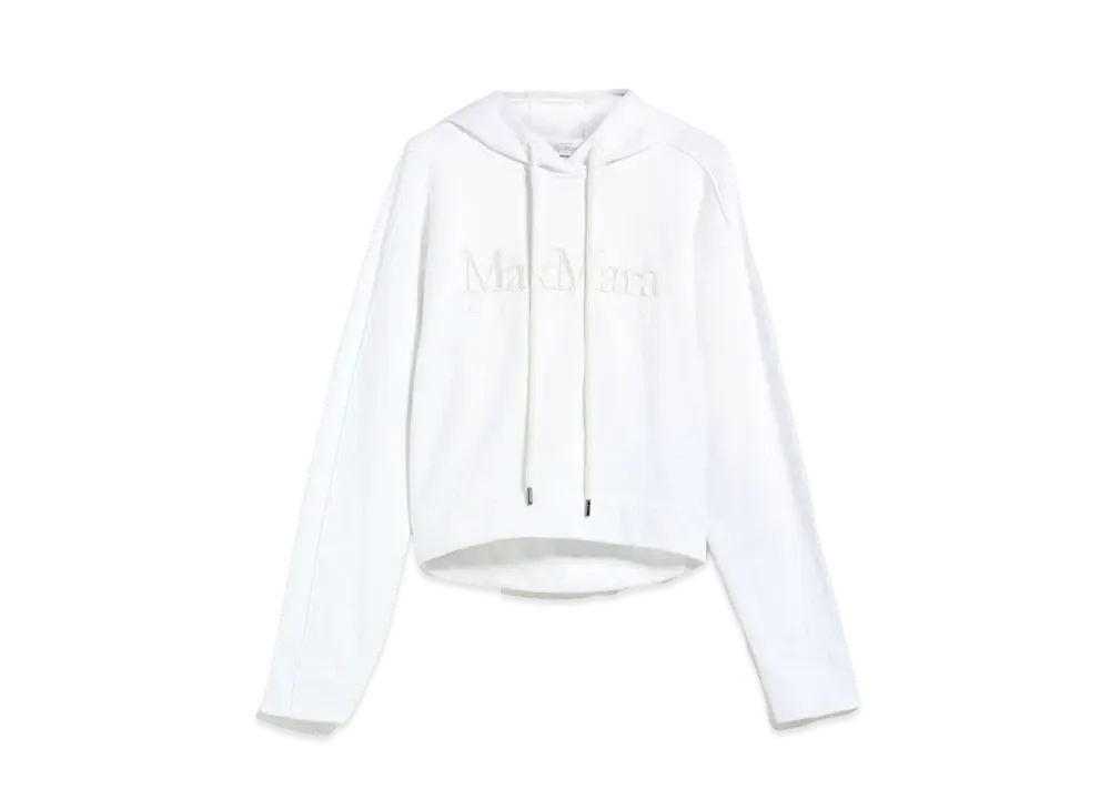 Max Mara Studio Cotton Jersey Sweat Hoodie 