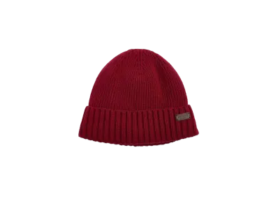 Barbour Carlton Knit Cap "Red"